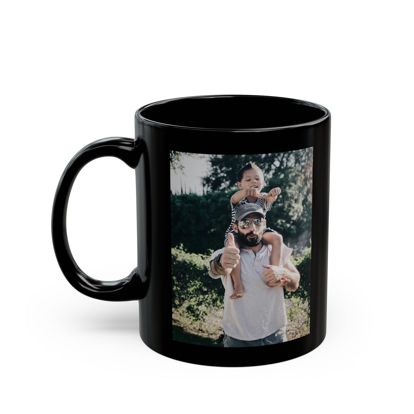 Blackout Photo Mug