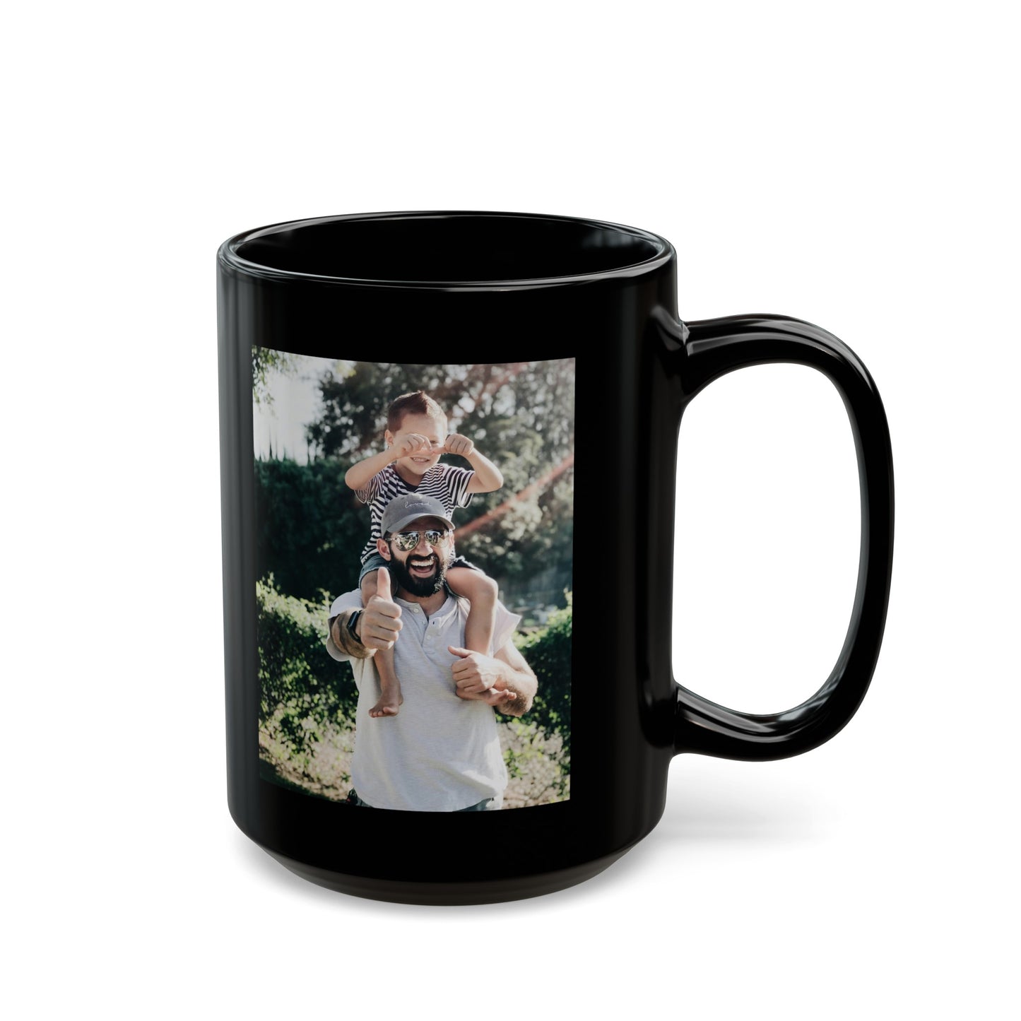 Blackout Photo Mug