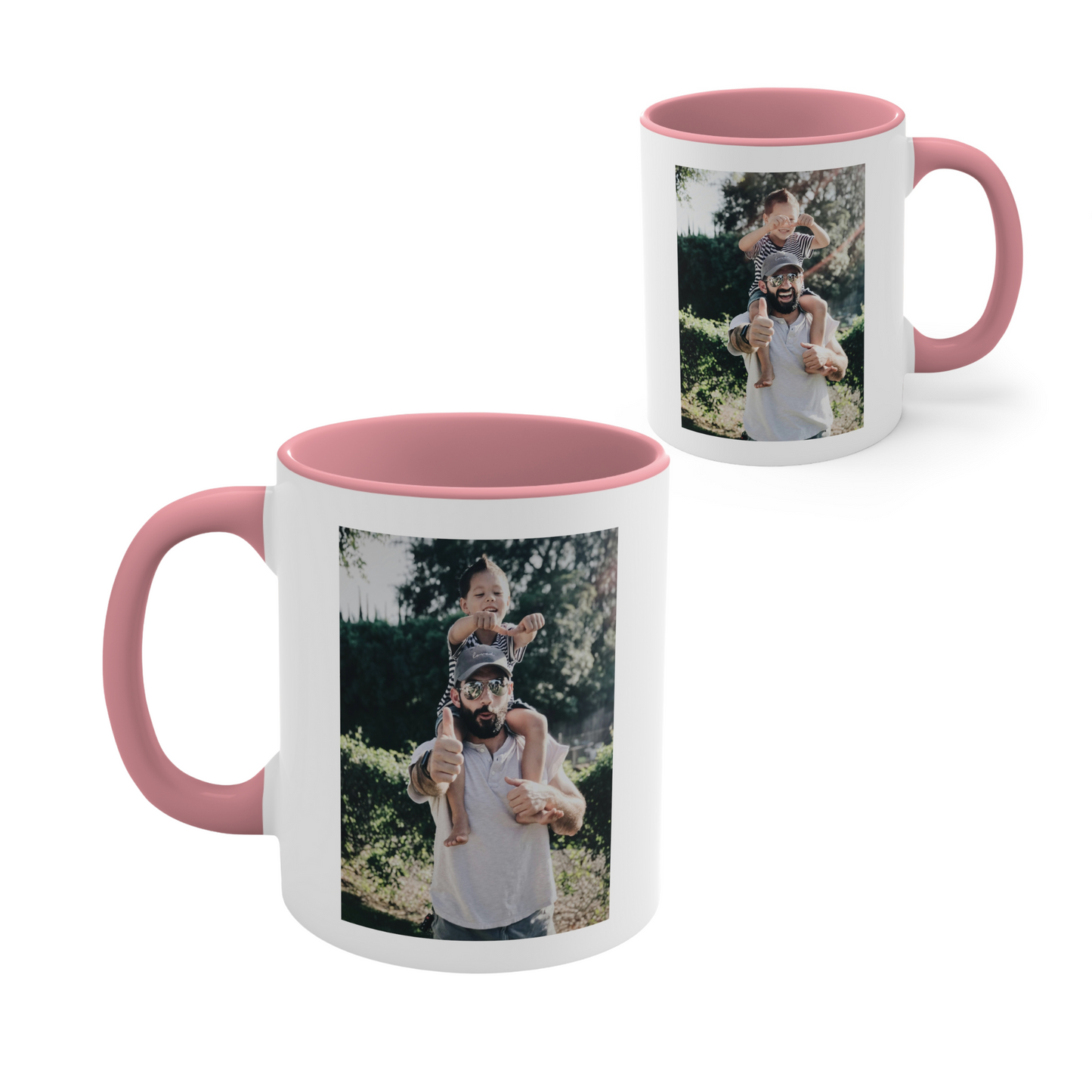 Accent Photo Mug