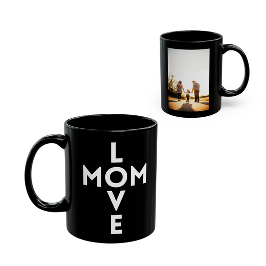 Mom Love Blackout Mug