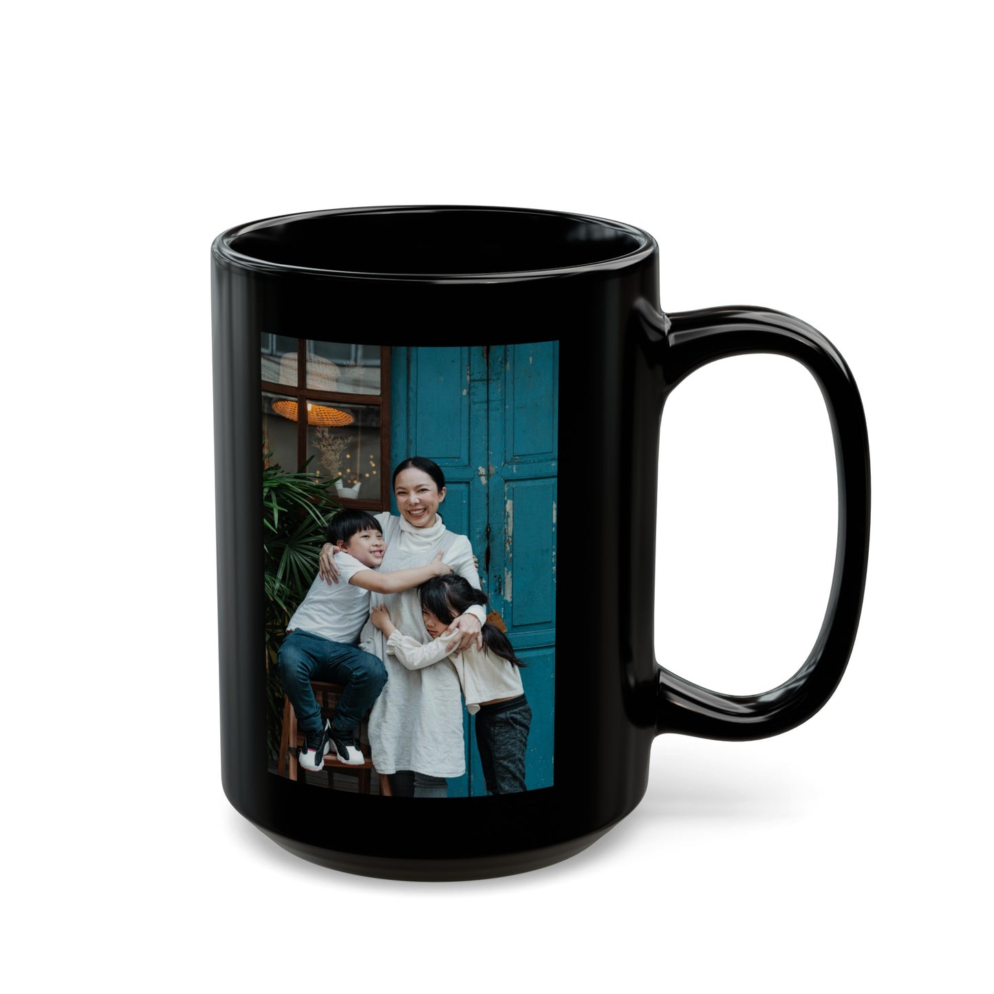 Mom Love Blackout Mug